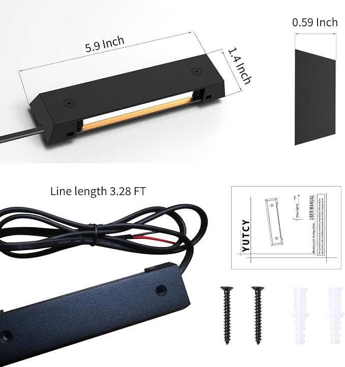 6 Pack Low Voltage AC/DC 12V LED Landscape Deck Light, Outdoor Retaining Wall - Image 2
