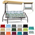 Waterproof Porch Swing Cushion Replacement, 2–3 Seat Swing Seat Cushion by RUFXIEZW