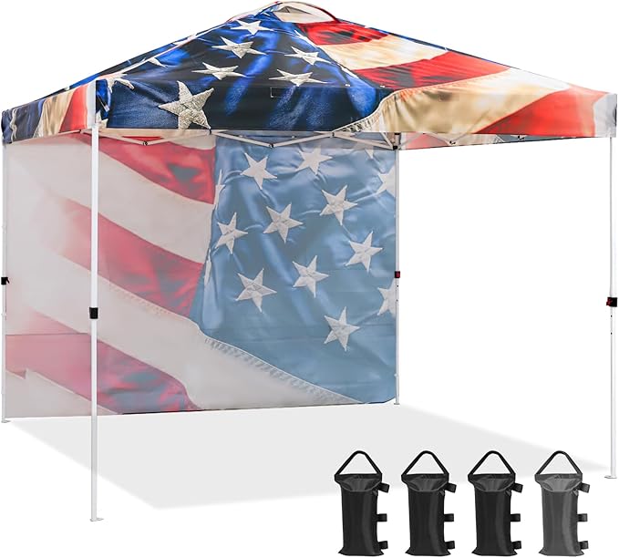 EAGLE PEAK Commercial Canopy 10x10 Pop Up Canopy Tent by EAGLEPEAK