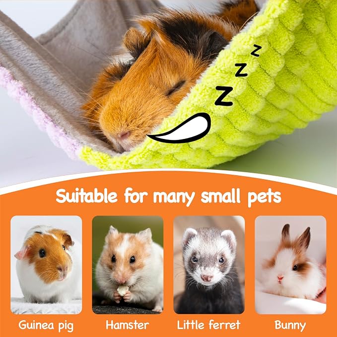 3 in 1 Enlarged Guinea Pig Hammock - Image 6