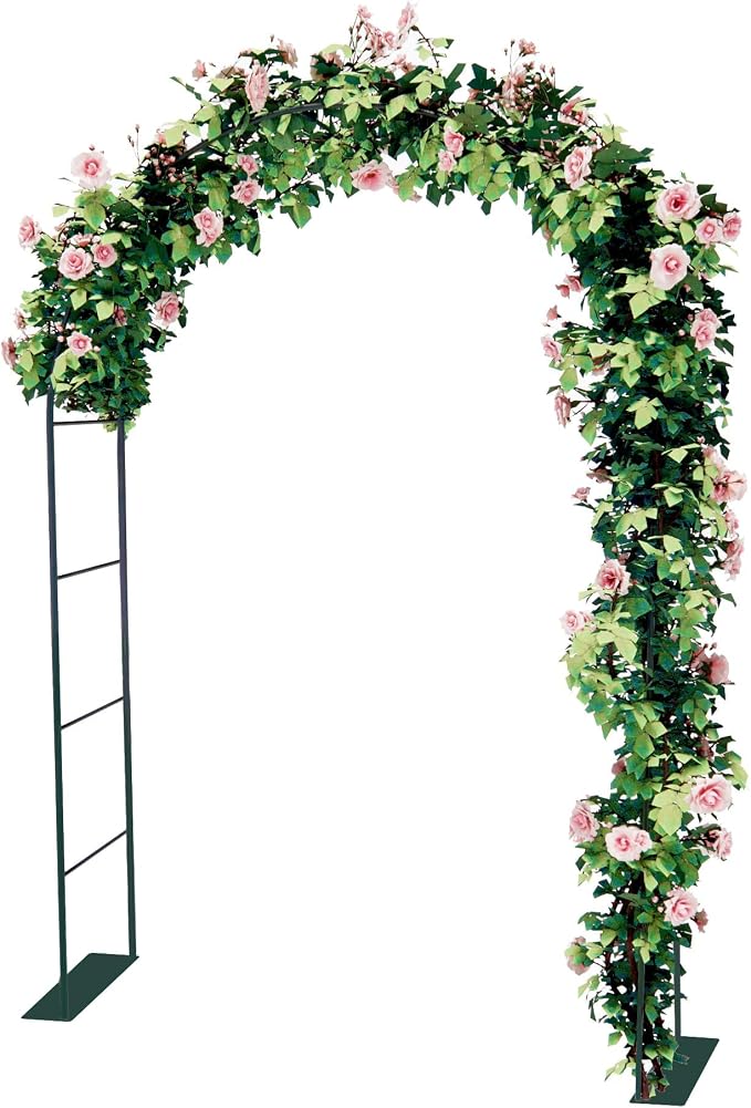 Thickened Metal Garden Arch by Kelived