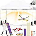 Tradesparker 8x12 Pop Up Canopy Tent, Commercial Movable Canopy by CommercialPopupCanopyRevolutionaryLightcurtainiSystem