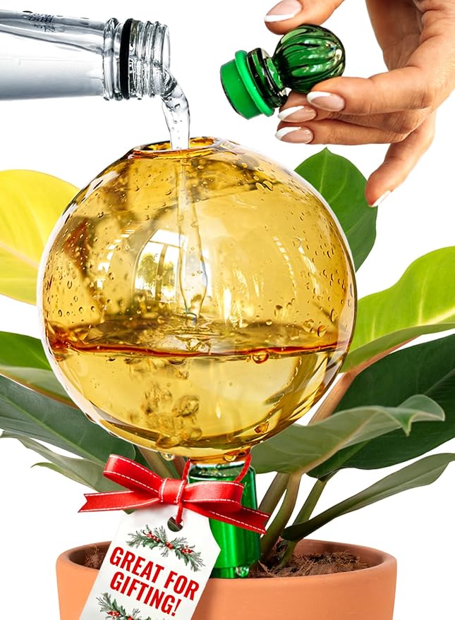 16 Oz Plant Watering Globes for Indoor Plants by GARDENBRO