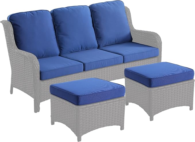 ovios Patio Cushion Covers, Waterproof Cushion Cover - Image 2