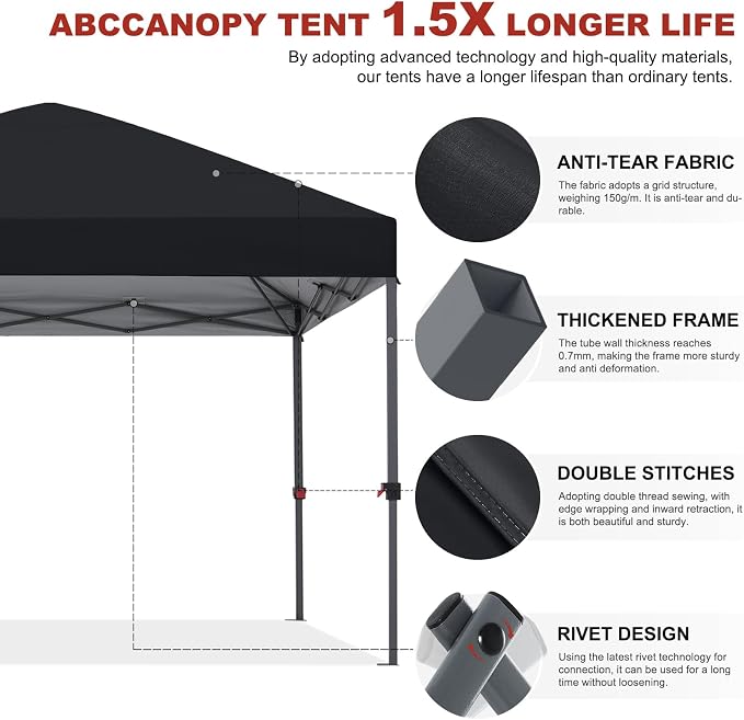 ABCCANOPY Pop Up Canopy - Image 3