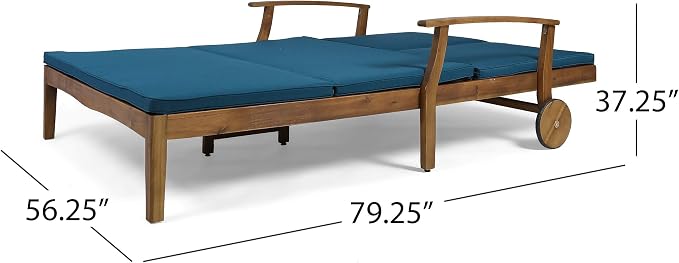 Christopher Knight Home Samantha Double Chaise Lounge - Image 9
