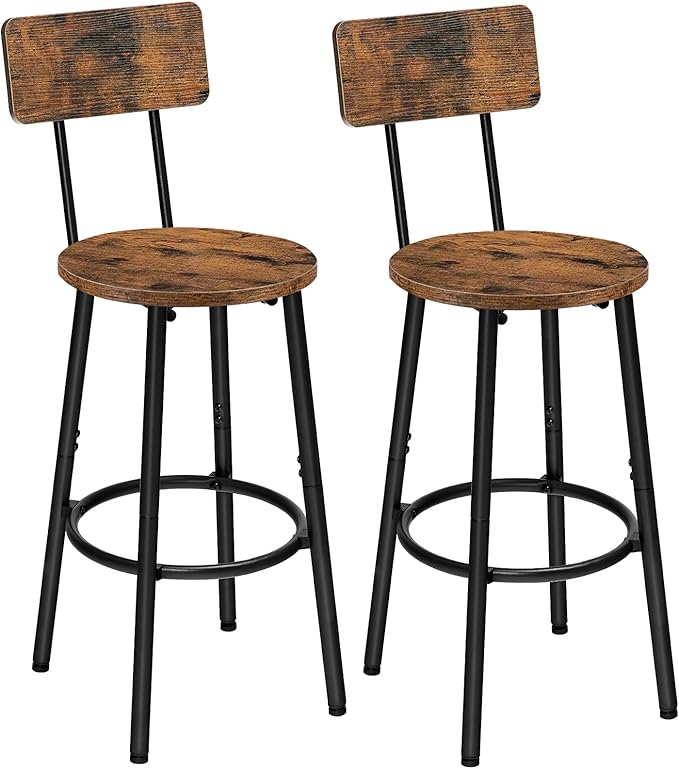 HOOBRO Bar Stools, 25.2" Bar Chairs by HOOBRO