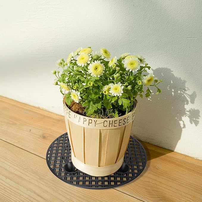 moonoom 6 Pcs Big Potted Plant Stands - Image 4