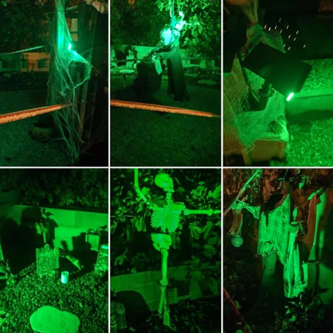 Green Solar Spot Lights Outdoor, St. Patrick's Day Decor Lights - Image 8