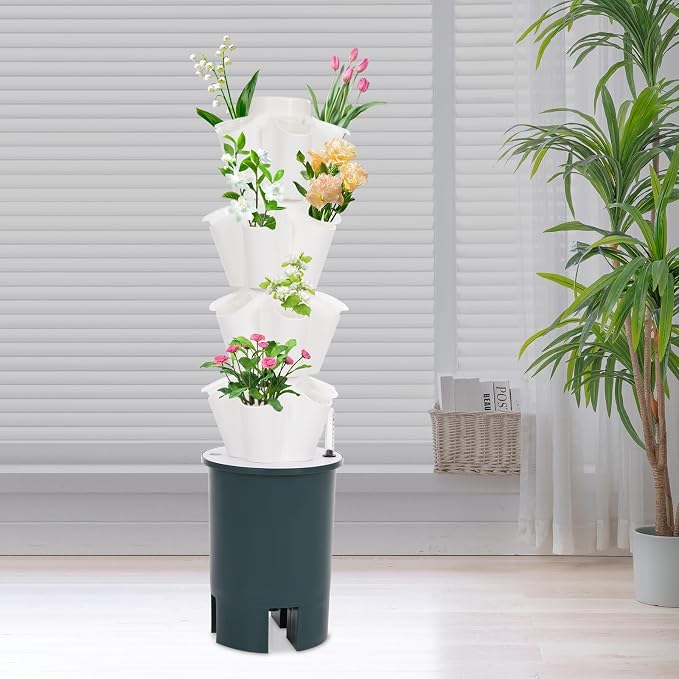 Hydroponic Growing System Indoor, 20-Hole Vertical Garden Planter Germination - Image 4