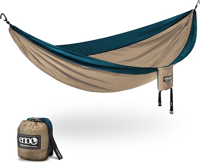 ENO, Eagles Nest Outfitters SingleNest Lightweight Camping Hammock by EaglesNestOutfitters