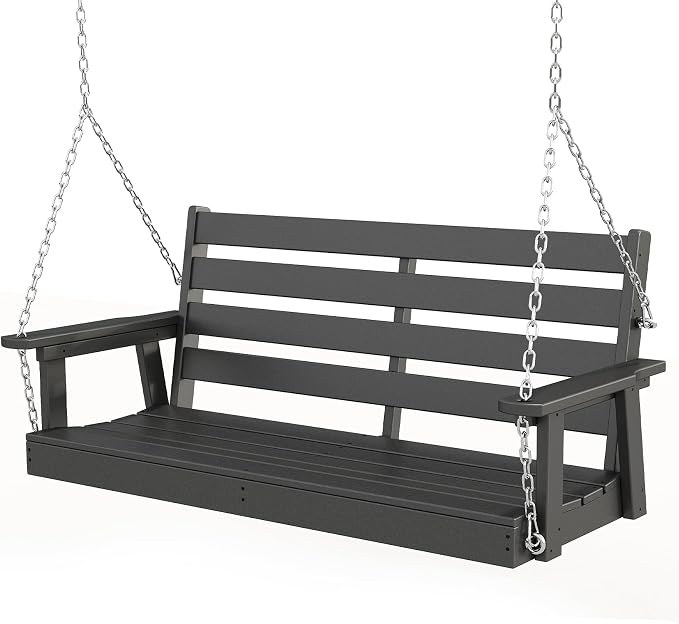 GREENVINES Porch Swing | 51’’ | HDPE Plastic | by GreenVines