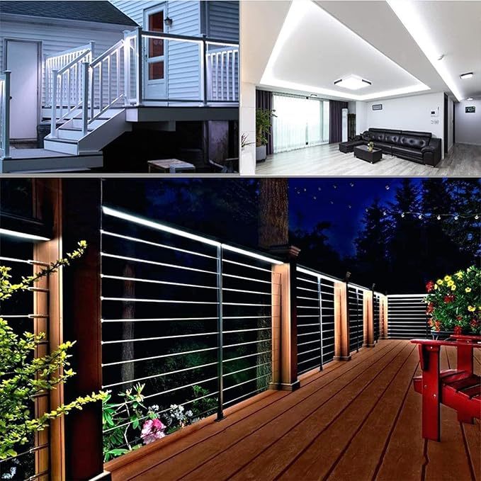 100ft LED Rope Lights Outdoor, 720 LED Connectable and Flexible Tube Lights - Image 7