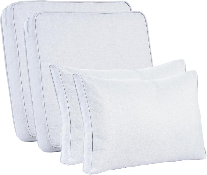 ovios Patio Cushion Covers, Waterproof Cushion Cover by OVIOS