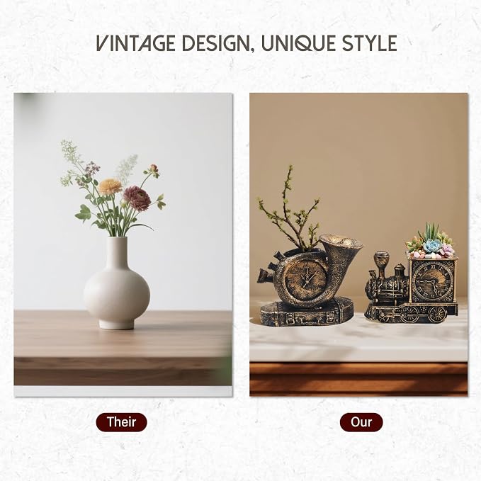 Retro-Style Succulent Pots - Image 4