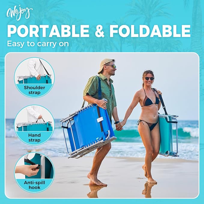 #WEJOY Folding Tanning Chair - Image 7