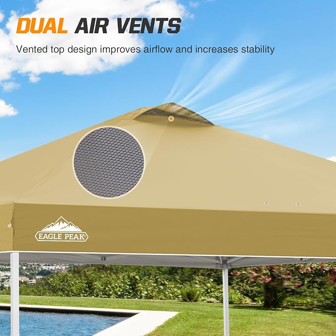 EAGLE PEAK Pop Up Canopy Tent - Image 2