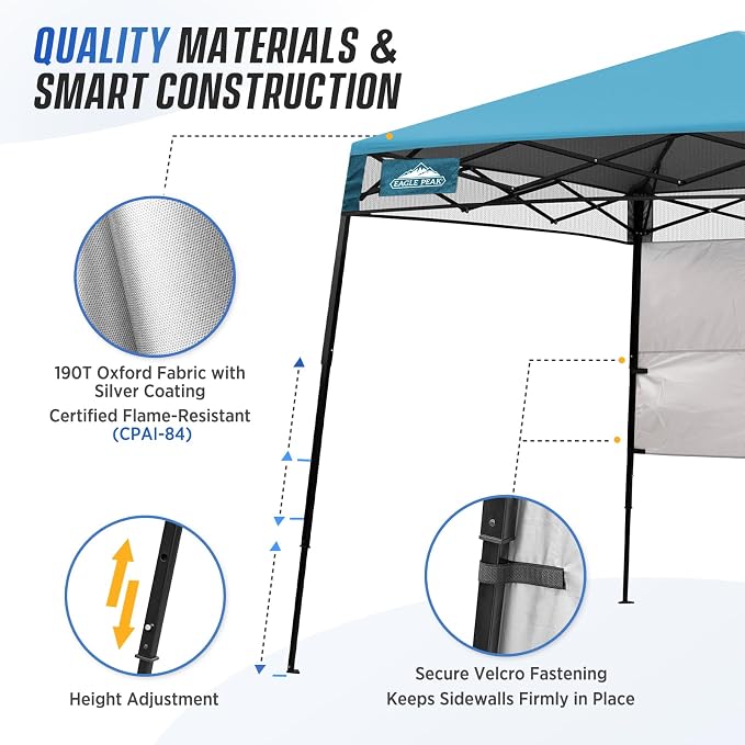 EAGLE PEAK 8x8 Pop Up Canopy Tent - Image 7