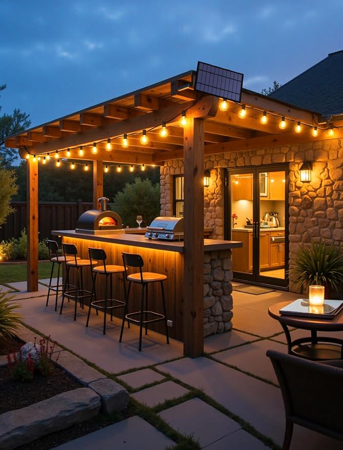 25FT Solar String Lights Outdoor - Image 8
