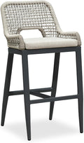 PURPLE LEAF Bar Stool 1 Piece Bar Height Metal Chair by PURPLELEAF