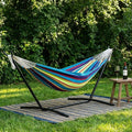 GAOMON Double Hammock with Stand, 450 lb Capacity, Adjustable Portable Hammock by GAOMON