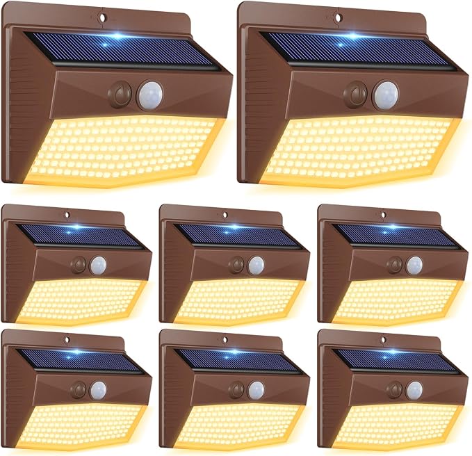 Peasur Solar Outdoor Lights, Motion Sensor Security Lights by Peasur