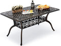 Outdoor Patio Dining Table by Attliahome