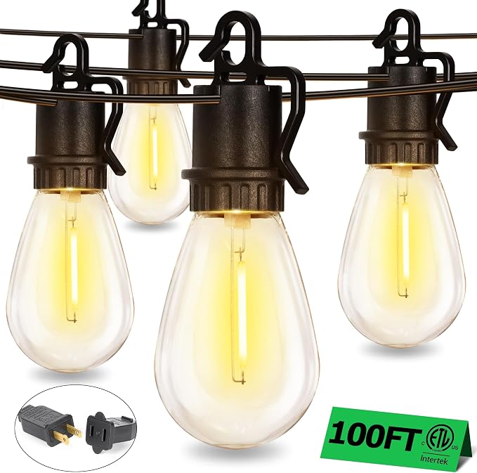 100FT Outdoor String Lights - Image 7