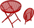 VINGLI Patio Folding Side Table, Small Outdoor Table by VINGLI