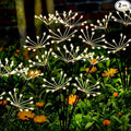Solar Garden Lights 2 Pack Twinkling Solar Firework Lights by Kwaiffeo