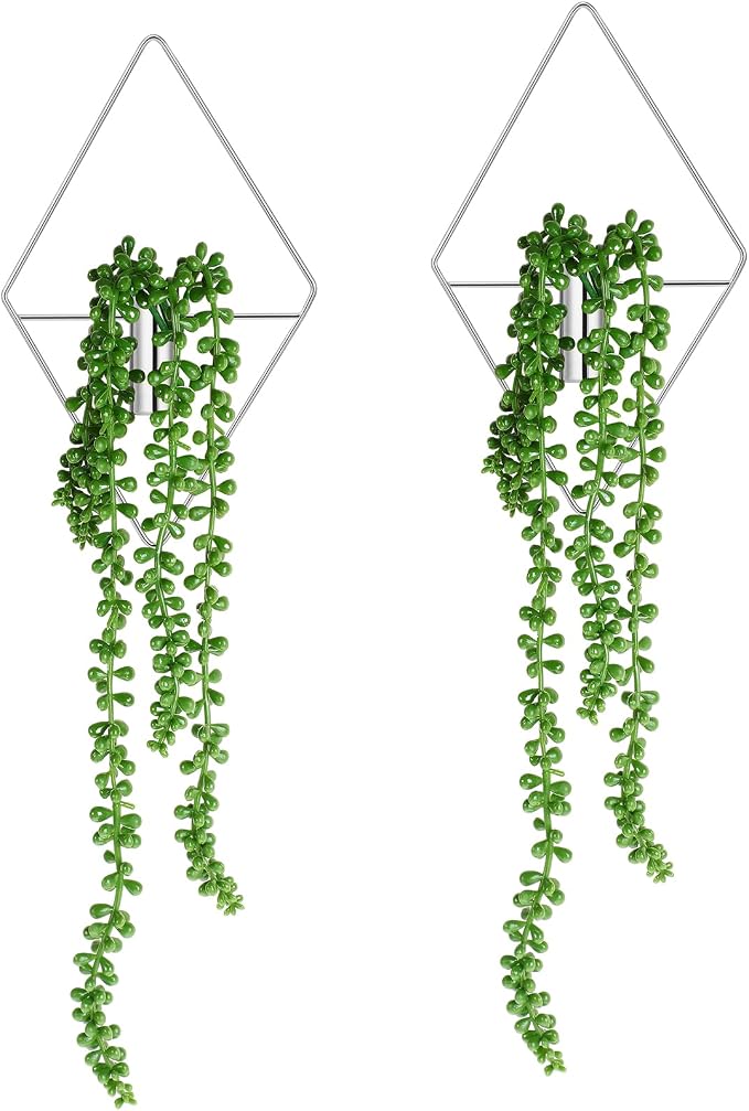 2 Pieces Wall Decor Hanging Planters - Image 9