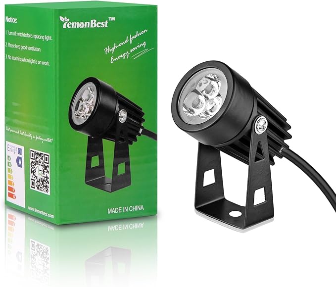 LemonBest® Outdoor LED Landscape Up Down Light Spotlight Low Voltage 12V - Image 8