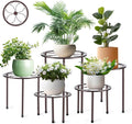 5 Pack Metal Plant Stand, Anti-Rust Iron Plant Stands by Amoot