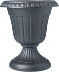 Arcadia Garden Products PL20GY Classic Traditional Plastic Urn Planter by Unknown