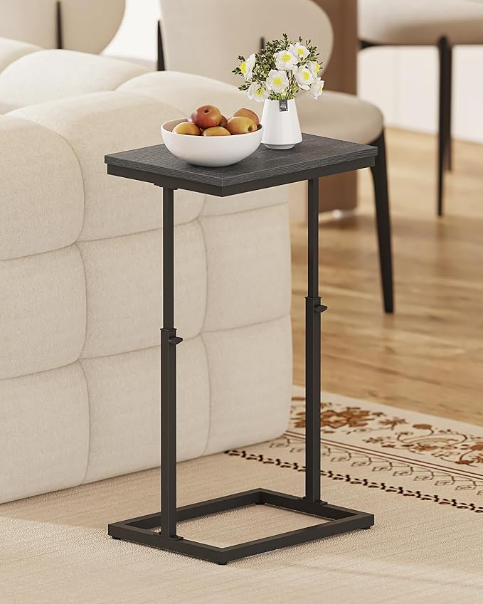 TUTOTAK End Table, Side Table, Tall Couch Table, Sofa Table, Living Room - Image 4