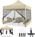 COBIZI 10x10 Heavy Duty Pop Up Canopy Tent by COBIZI