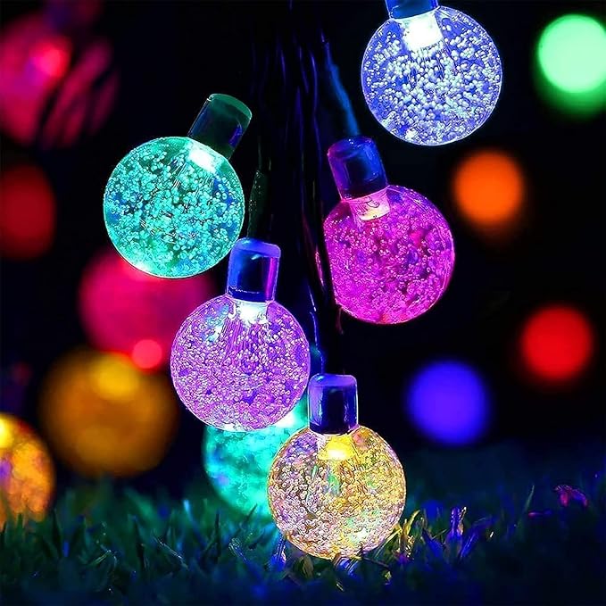 Solar String Lights Outdoor 50Led 24Feet by Avnerce