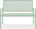 Best Choice Products Outdoor Bench 2-Person Metal Steel Benches Furniture by BestChoiceProducts