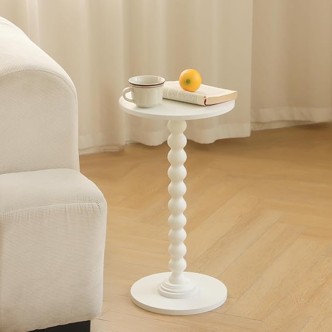 Round Side Table, Small Drink Table - Image 2