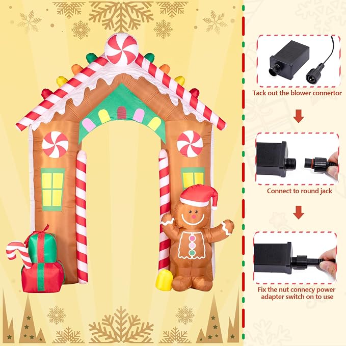 Hioasis 10 FT Christmas Inflatable Decorations - Image 7