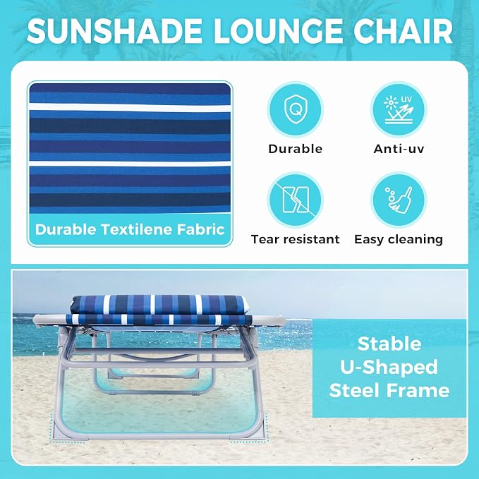 #WEJOY Folding Lounge Chair - Image 6