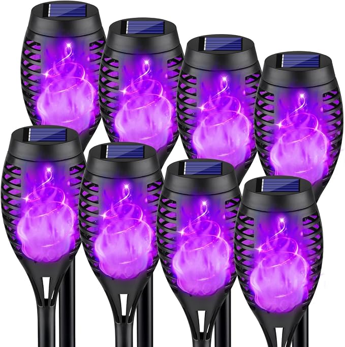 8Pack Halloween Decorations Outdoor, Halloween Solar Lights by Kurifier