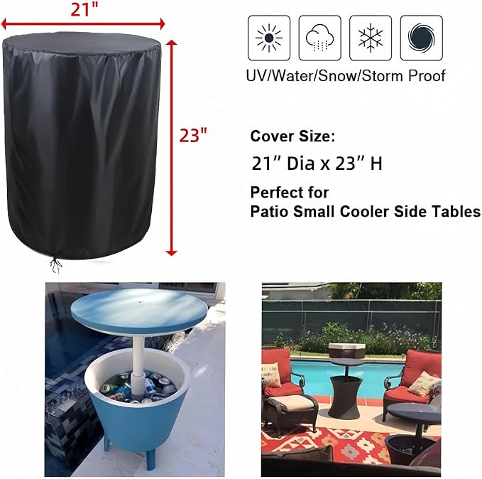 Cool Bar Table Cover Waterproof & UV-Resistant - Image 2
