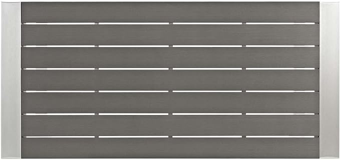 Modway Shore 7-Piece Aluminum Outdoor Patio Pub Bistro Set - Image 8