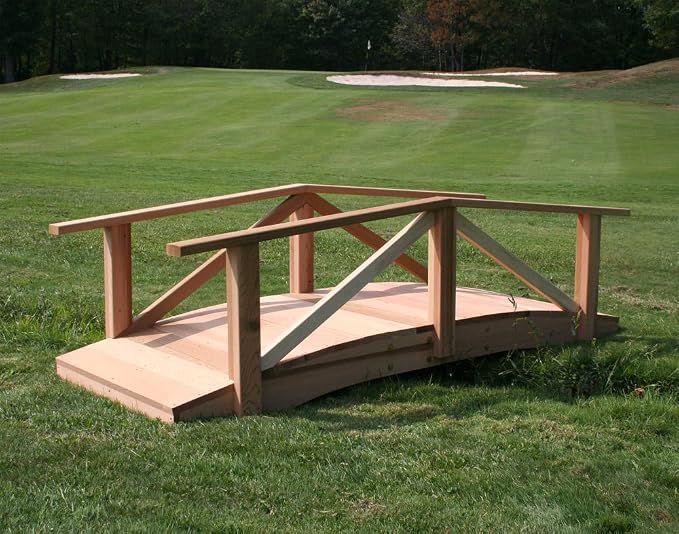 Cedar Pearl River Garden Bridge by Creekvine+Designs