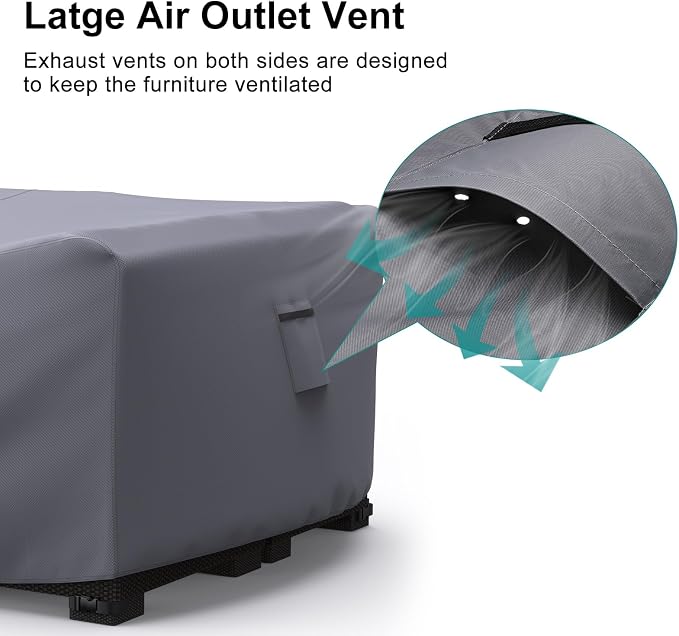 Patio Furniture Set Cover Waterproof, Heavy Duty Funiture Covers - Image 3