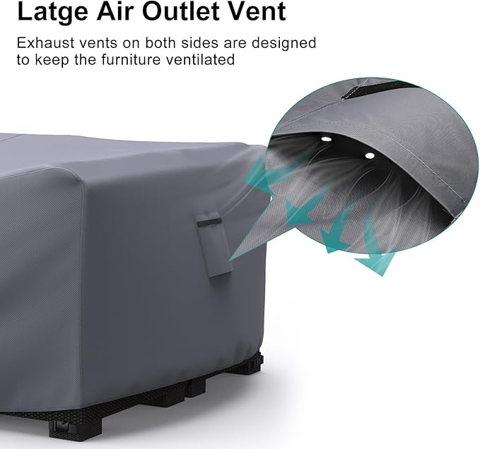 Patio Furniture Set Cover Waterproof, Heavy Duty Furniture Covers - Image 3