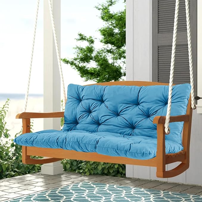 2-3 Seat Swing Replacement Cushion, Outdoor Bench Cushions - Image 7