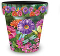 Briarwood Lane Zinnias in Bloom Medium Planter by BriarwoodLane