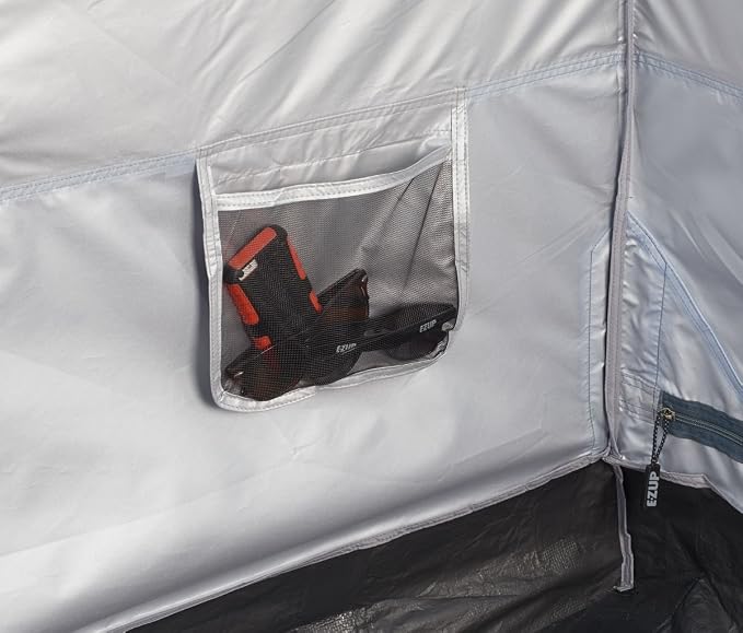 E-Z UP Camping Cube 6.4, Converts 10' Straight Leg Canopy into Camping Tent - Image 6
